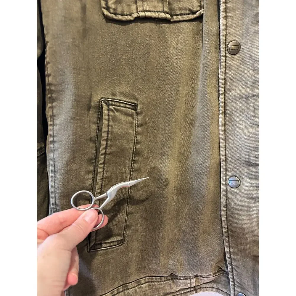 Levi's Trucker Canvas Chore Jacket Size XXL 2XL Brown Outdoor Barn Quilted Liner